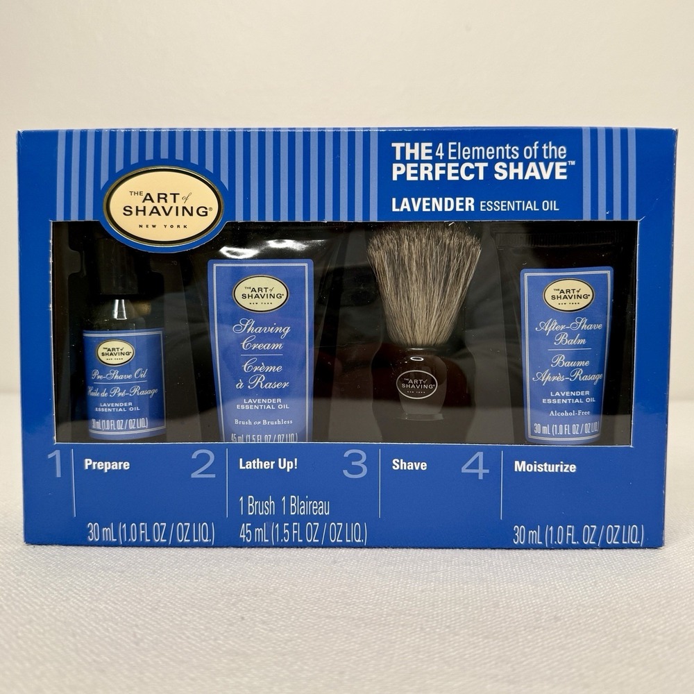 The Art of Shaving The 4 Elements of the Perfect Shave Lavender Scented